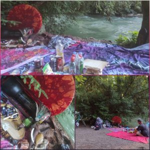 Пикник с шаманом на реке